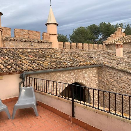 Castillo Con Piscina En Plena Sierra Calderona セゴルベ エクステリア 写真