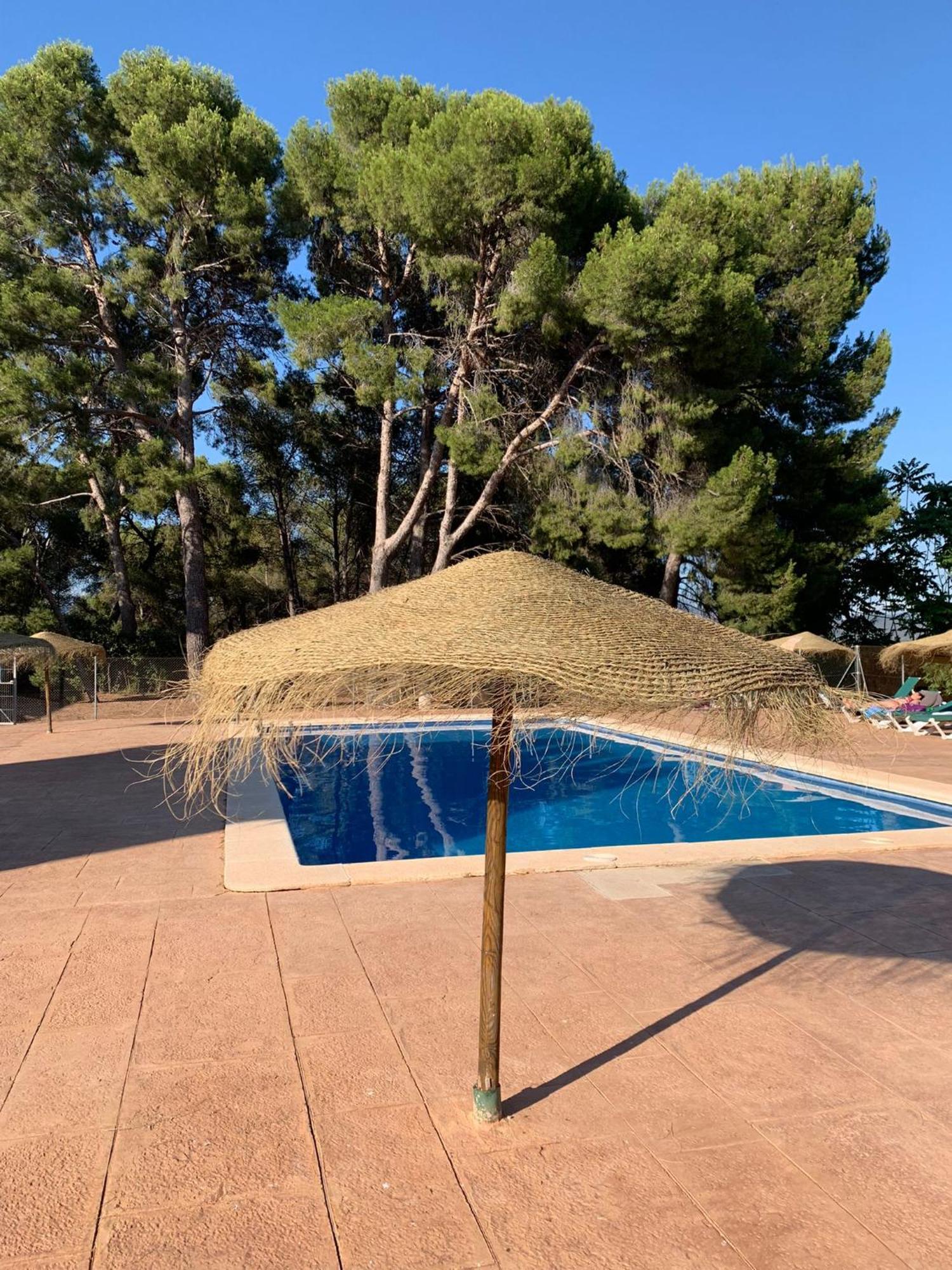 Castillo Con Piscina En Plena Sierra Calderona セゴルベ エクステリア 写真